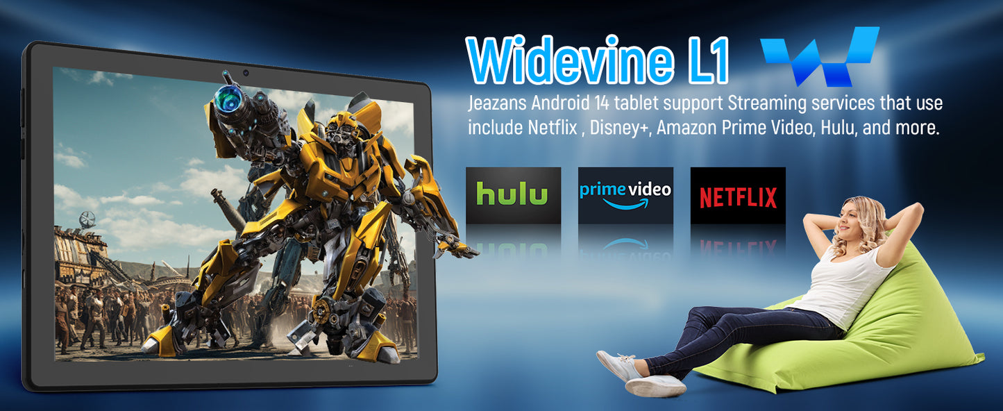 URAO A10L Android 14 Tablet 10.1-inch 12GB RAM 64GB ROM Octa-Core 5G WiFi with Keyboard Mouse Touch Pen Headset Case Tablet Kit