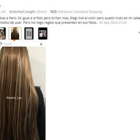 Alileader Synthetic Hair 16 Clip In Hair Extension Clip For Women 6Pcs/Set Hair Extension Clip In Ombre Fake Hairpiece Long Wavy