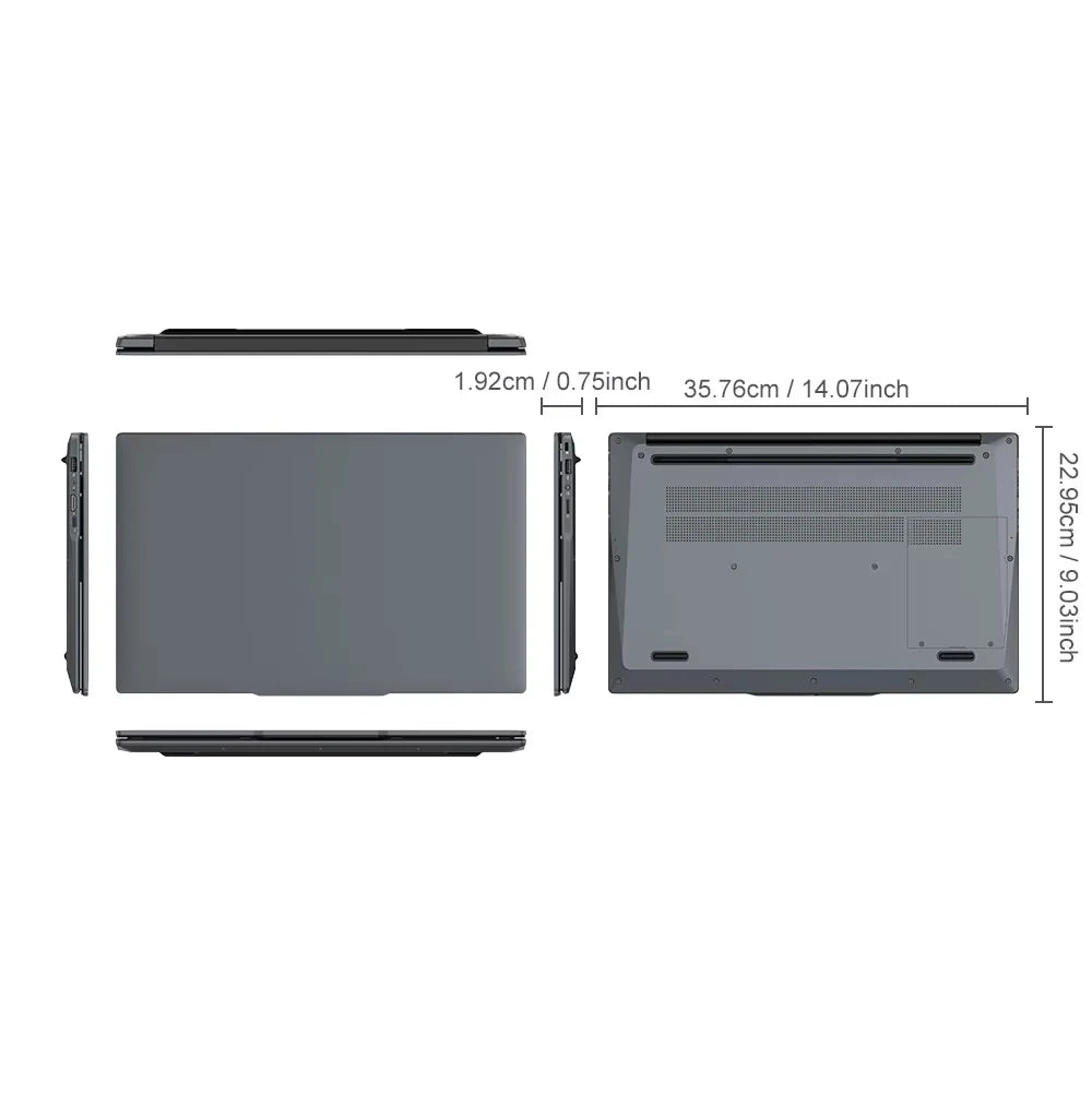 Portable Notebook Windows 11 Pro 15.6 inch  Laptop Computer HD Screen Intel Core i7-6500U 16GB RAM 1TB 2TB SSD  laptops PC
