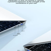 New Ultra Slim Laptop Intel Core i7 8650U 14.1" 32GB RAM 2TB SSD Gaming PC Office Study Computer PC Windows 11 Pro