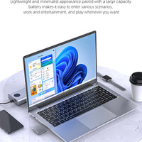 Laptop Computer Windows 11 Pro Intel Celeron N4000 2025 Notebook PC Gamer 12GB DDR4 512GB 1TB SSD 1920*1080 Office Computer PC