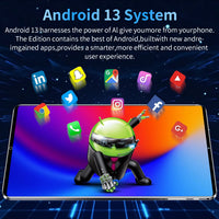 2025 5G Original 10.36Inch Tablet Android 16GB RAM 1TB ROM 12000mAh battery Android 13.0 MTK6797 10-core WiFi Network Dual Sim