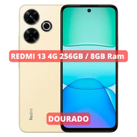 Celular Xiaomi Redmi 13 4G | Câmera 108MP , Processador Mediatek Dimensity 6080 (6 nm),  Bateria 5000mah, Carregamento 33W