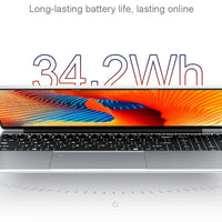 Windows 11 Intel Core i7 8500Y N4000 15.6 inch Portable Laptop Fingerprint Unlock Notebook 16GB 1TB 2TB Gaming Laptops Computer