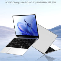 New Ultra Slim Laptop Intel Core i7 8650U 14.1" 32GB RAM 2TB SSD Gaming PC Office Study Computer PC Windows 11 Pro