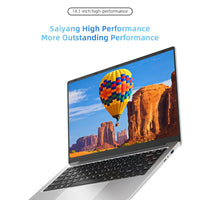 Laptop Computer Windows 11 Pro Intel Celeron N4000 2025 Notebook PC Gamer 12GB DDR4 512GB 1TB SSD 1920*1080 Office Computer PC