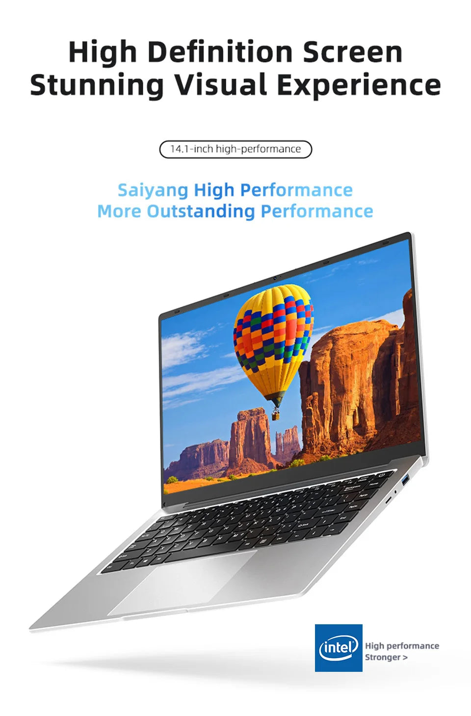 Laptop Computer Windows 11 Pro Intel Celeron N4000 2025 Notebook PC Gamer 12GB DDR4 512GB 1TB SSD 1920*1080 Office Computer PC