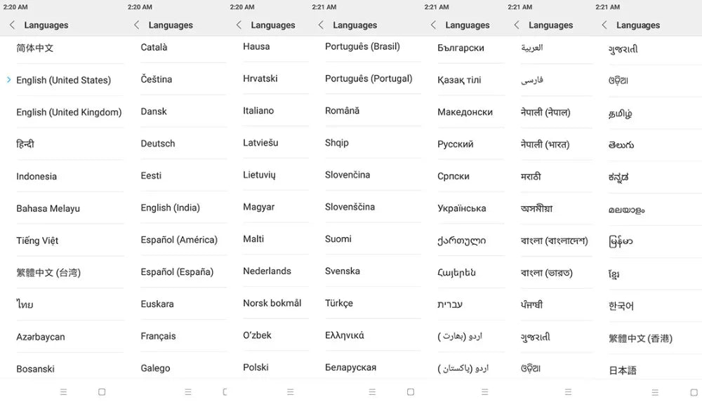 Xiaomi Redmi 6A Smartphone 5.45'' Full Screen AI Face Helio A22 Processor google play used phone