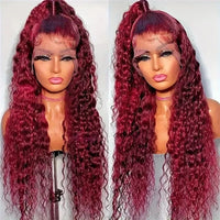 European and American Fashion Lace Lace Small Roll Wig African Afro Long Roll Synthetic High Temperature Silk Wig