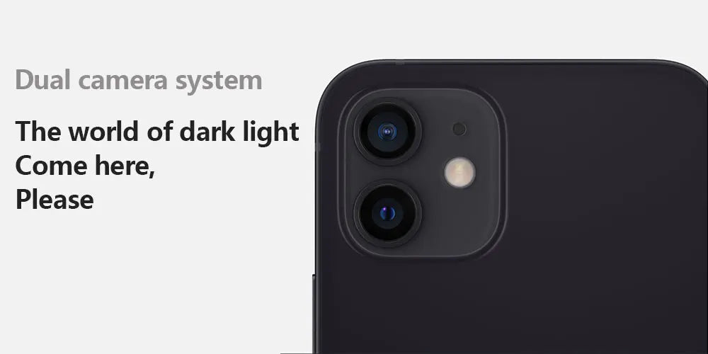 Original CN&US Version iPhone 12 5G 6.1" Super OLED RAM 4GB ROM 64/128/256GB A14 Bionic Face ID NFC Genuine iPhone12 2Sims&1sim