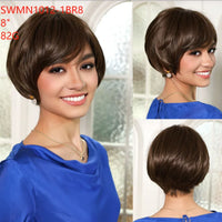 New Arrival High Quality Transparent Lace Synthetic Fiber Monofilament Mono Lace Wigs for Women Heat Resistant White Wig