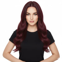13x4 HD Lace Front Wig 26 Inch Heat Resistant Synthetic Wig - Middle Part Long Curly Hair for Women, Daily Use & Party Wear