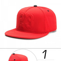 PANGKB Brand LEGEND CAP summer breathable quick drying red 23 snapback hat adult sports hip hop outdoor sun baseball cap