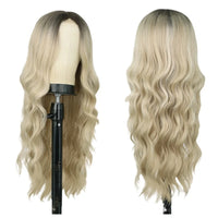 Long Wavy Wigs Wholesale Natural Wave Curly Lace Frontal High Temperature Silk Cos Wig for Halloween Holiday Parties