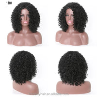 Fast Shipping in Stock  Kinky Curly Wig for Black Synthetic 16inch 1B/33 Black Purple Ombre Short BOB Wig Fior Black Women