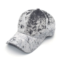 Winter Streetwear Golden Velvet  Baseball Cap For Women and Men Hip Hop  Outdoor Warm Sun Hat Soft Adjustable Casquette Cap