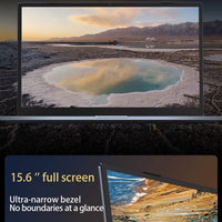 15.6 inch Laptop Intel Core i7-1255U i9-12900H Ultrabook Computer 2*DDR4 MAX 64GB RAM 2*M.2 2TB SSD Notebook Fingerprint unlock