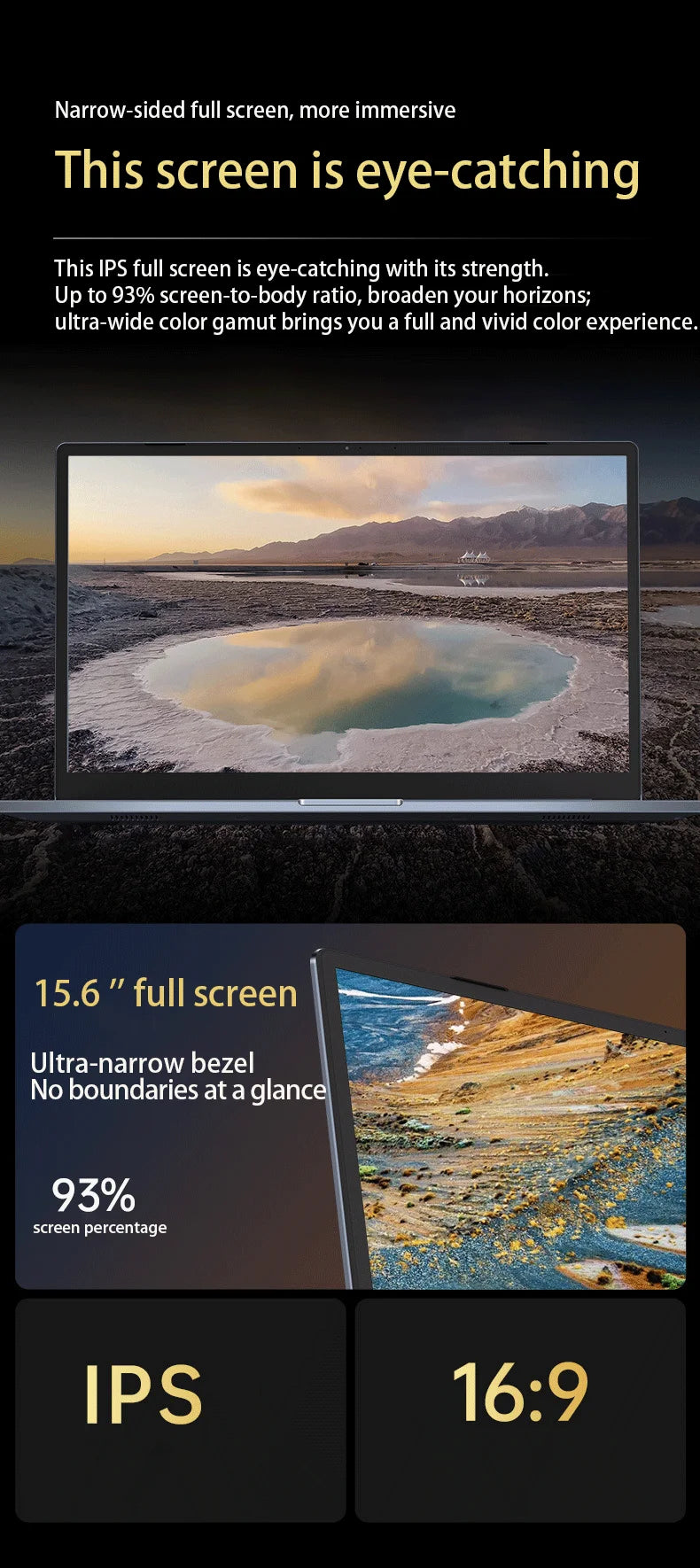 15.6 inch Laptop Intel Core i7-1255U i9-12900H Ultrabook Computer 2*DDR4 MAX 64GB RAM 2*M.2 2TB SSD Notebook Fingerprint unlock