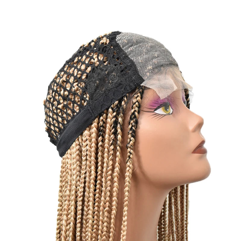 Wholesale 32-Inch Fashion Braid Wig Different Colors High Quality Synthetic and Lace Fast Selling with Large Stock