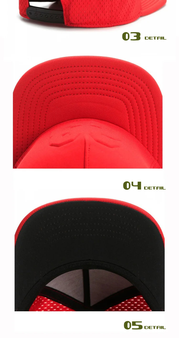 PANGKB Brand LEGEND CAP summer breathable quick drying red 23 snapback hat adult sports hip hop outdoor sun baseball cap