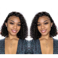 Transparent Lace Synthetic Lace High Quality Synthetic Synthetic Hair Short Wigs Curly Wigs Rose Net Wig