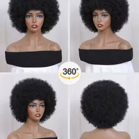 Hot Sale Wholesale Price Heat Resistant Synthetic Hair Wigs Curly Premium Wig Luxury Synthetic Afro Curly  Wigs