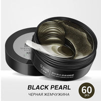 24K Gold Eye Patches Korean Collagen Firming Tender Eye Care Hydrogel Relax Seaweed Green Eyes Mask Moisturizing Hydrating