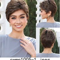 New Arrival High Quality Transparent Lace Synthetic Fiber Monofilament Mono Lace Wigs for Women Heat Resistant White Wig