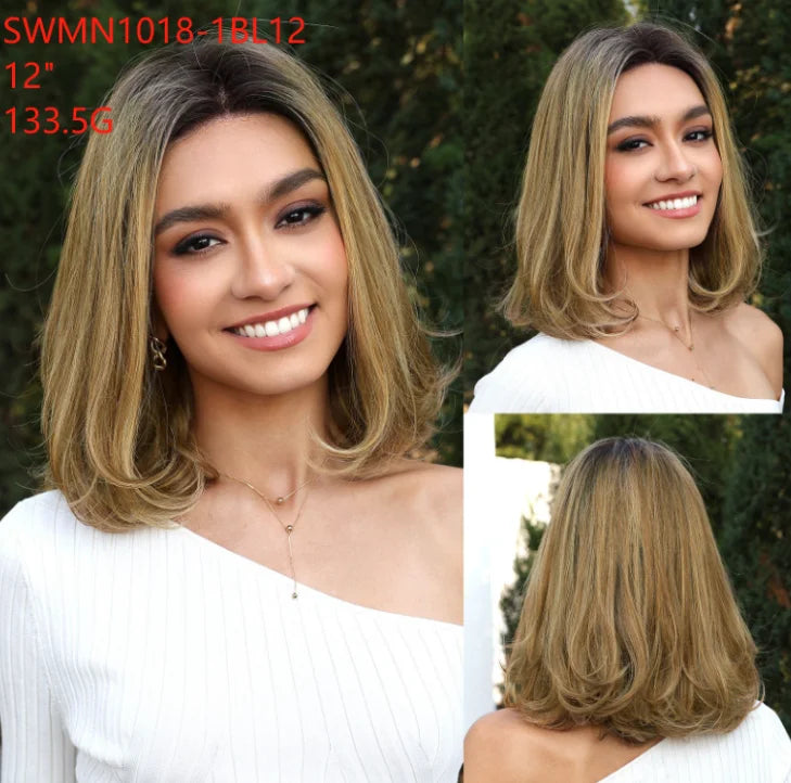 New Arrival High Quality Transparent Lace Synthetic Fiber Monofilament Mono Lace Wigs for Women Heat Resistant White Wig