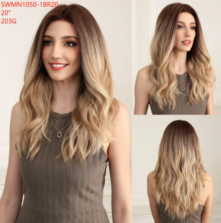 New Arrival High Quality Transparent Lace Synthetic Fiber Monofilament Mono Lace Wigs for Women Heat Resistant White Wig