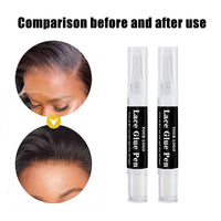 Wholesale 5ml Lace Glue Pen Waterproof Wholesale Custom Label Strong Hold Invisible Bonding Adhesive for Lace Frontal Wig