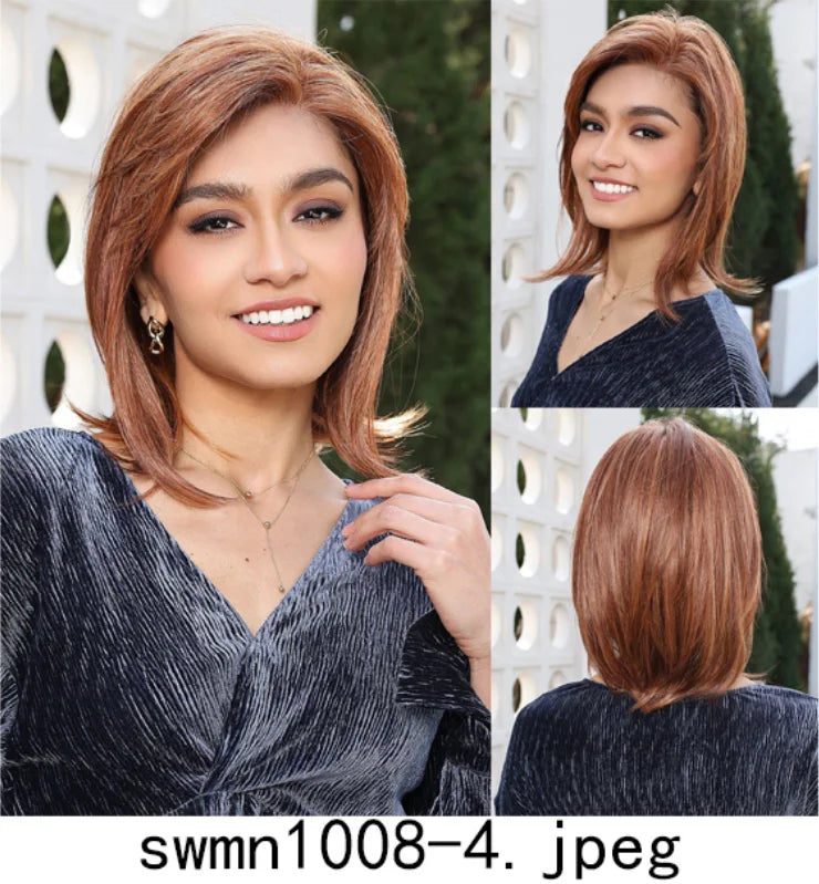 New Arrival High Quality Transparent Lace Synthetic Fiber Monofilament Mono Lace Wigs for Women Heat Resistant White Wig