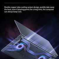 15.6 inch Laptop Intel Core i7-1255U i9-12900H Ultrabook Computer 2*DDR4 MAX 64GB RAM 2*M.2 2TB SSD Notebook Fingerprint unlock