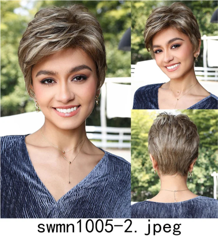 New Arrival High Quality Transparent Lace Synthetic Fiber Monofilament Mono Lace Wigs for Women Heat Resistant White Wig