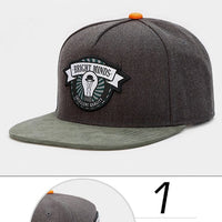 PANGKB Brand BRIGHT MINDS CAP fashion gray hip hop Street dance snapback hat for men women adult outdoor casual sun baseball cap