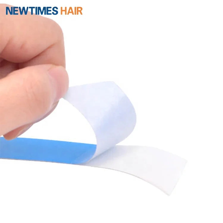 Walker Lace Front Wig Tape Contours for Toupee Hair Systems Adhesive Tape 36PCs (Blue Tape)