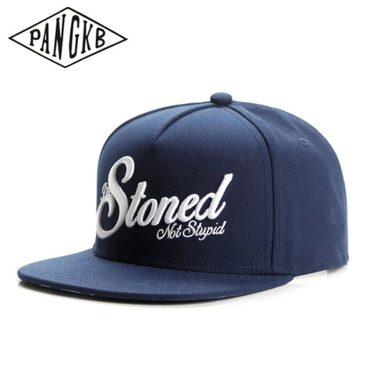 PANGKB Brand Not Stupid Cap stoned summer breathable quick drying snapback hat adult sports hip hop outdoor sun baseball cap