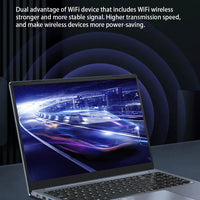 15.6 inch Laptop Intel Core i7-1255U i9-12900H Ultrabook Computer 2*DDR4 MAX 64GB RAM 2*M.2 2TB SSD Notebook Fingerprint unlock