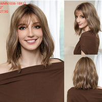 New Arrival High Quality Transparent Lace Synthetic Fiber Monofilament Mono Lace Wigs for Women Heat Resistant White Wig