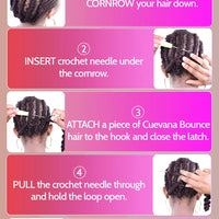 14 18 24 Inch French Curl Box Braids Crochet Hair Ombre Brown to Blonde Prelooped Synthetic French Curls Braiding Hair for Women