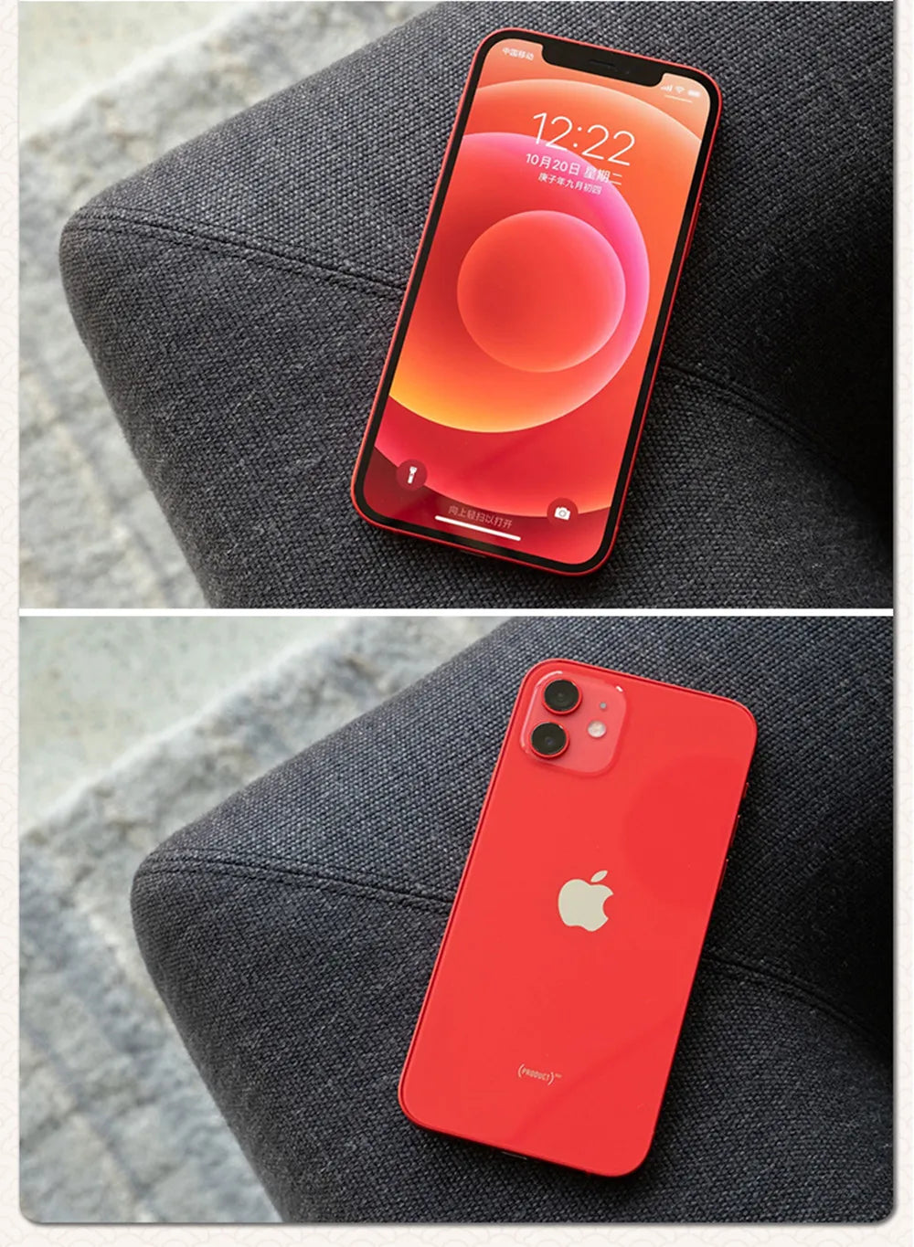 Original CN&US Version iPhone 12 5G 6.1" Super OLED RAM 4GB ROM 64/128/256GB A14 Bionic Face ID NFC Genuine iPhone12 2Sims&1sim