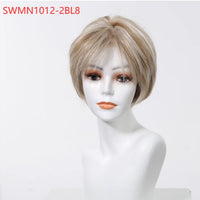 New Arrival High Quality Transparent Lace Synthetic Fiber Monofilament Mono Lace Wigs for Women Heat Resistant White Wig