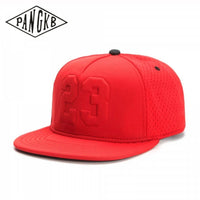 PANGKB Brand LEGEND CAP summer breathable quick drying red 23 snapback hat adult sports hip hop outdoor sun baseball cap