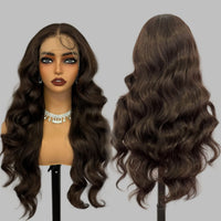 Hot Selling Pre Plucked Hairline 613# Kinky Straight Heat Resistant Glueless Synthetic Lacefront Wig for Black Womens Daily Use