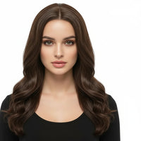 13x4 HD Lace Front Wig 26 Inch Heat Resistant Synthetic Wig - Middle Part Long Curly Hair for Women, Daily Use & Party Wear