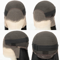 Wholesale 13*4 Premium Lace Long Straight Heat-Friendly Synthetic Glueless Lace Front Wigs High Temperature Fiber for Women