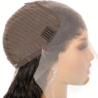 250% Density 360g 13x4 Straight Lace Front Wig with Baby Hair, Pre-Plucked HD Transparent Human Hair Wig for Women