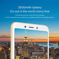 Xiaomi Redmi 6A Smartphone 5.45'' Full Screen AI Face Helio A22 Processor google play used phone