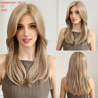 New Arrival High Quality Transparent Lace Synthetic Fiber Monofilament Mono Lace Wigs for Women Heat Resistant White Wig