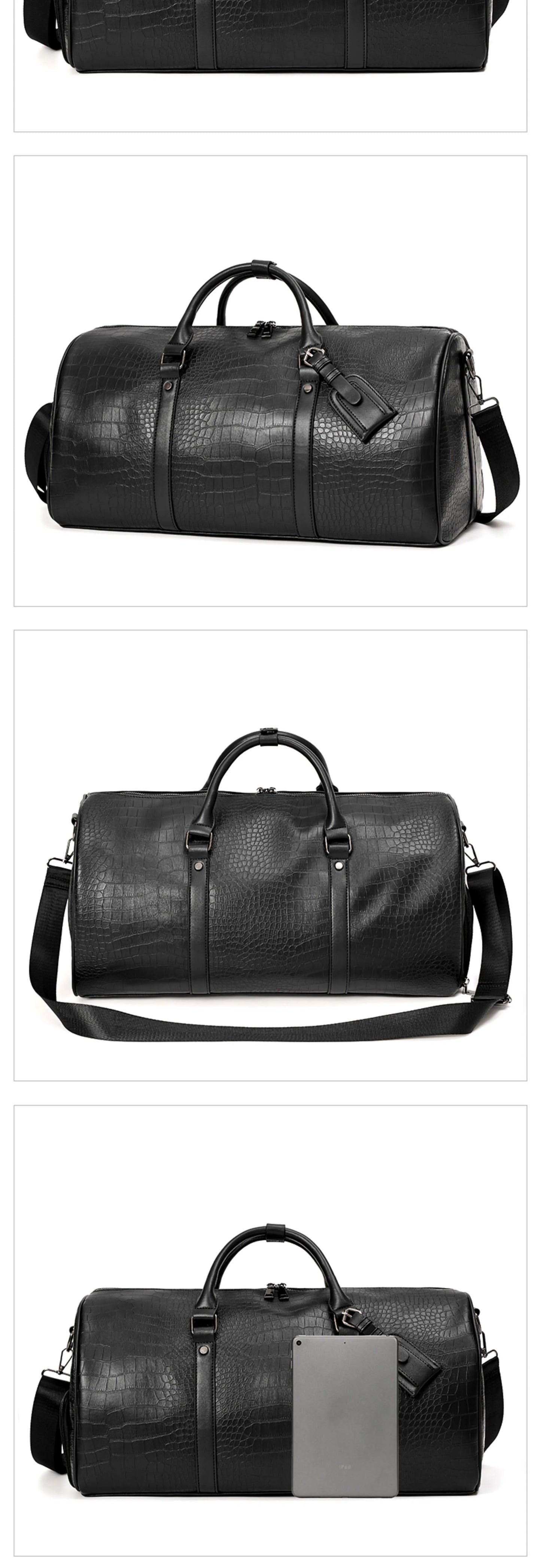 Internet Celebrity Hand-Carrying Short Travel Women's Dry Wet Separation Travel Bag